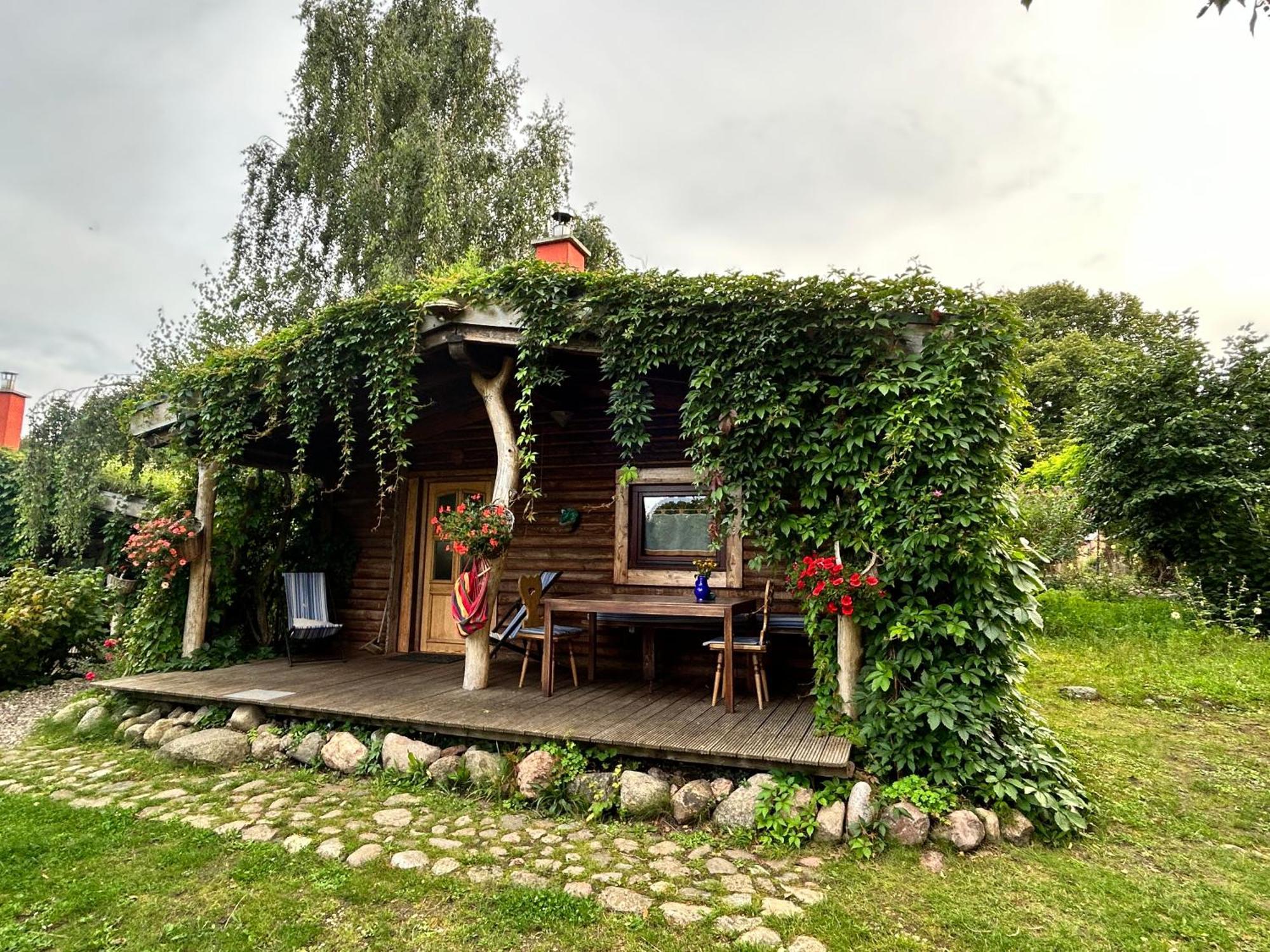 Villa Blockhaus Zahren Penzlin Esterno foto